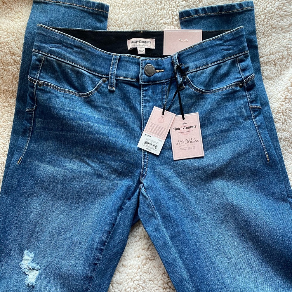 ✨SOLD✨Juicy Couture- Flaunt It Seamless Jean, SIZE - Picture 1 of 4